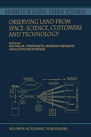 observing land from space science customers and technology 1st edition michel m verstraete ,massimo menenti