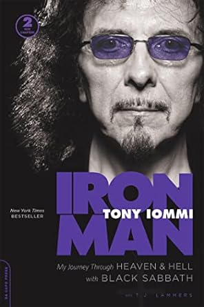 iron man 1st edition tony iommi 0306821451, 978-0306821455