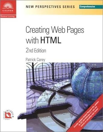 creating web pages with html 2nd edition patrick carey ,joan carey 0619019689, 978-0619019686