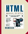 html manual of style 1st edition larry aronson 1562763008, 978-1562763008