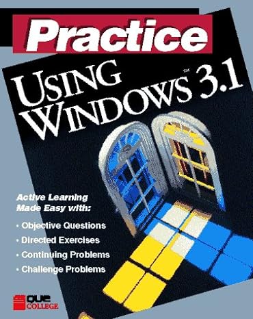 practice using windows 3 1 1st edition dean d carter 1565296699, 978-1565296695