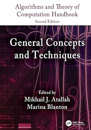 algorithms and theory of computation handbook volume 1 general concepts and techniques 2nd edition mikhail j.