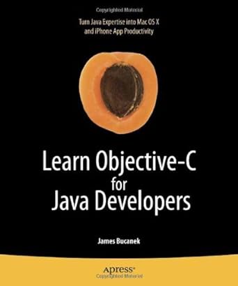 learn objective c for java developers 1st edition james bucanek b00d5p0i1s