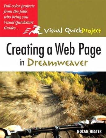 creating a web page in dreamweaver 1st edition elizabeth castro 1405814357, 978-1405814355