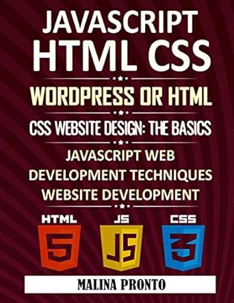 javascript and html css wordpress or html css website design the basics javascript web development techniques