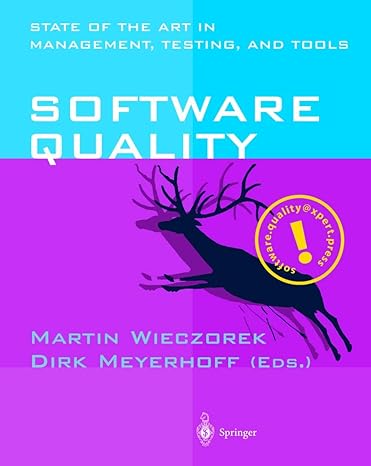 software quality state of the art in management testing and tools 1st edition martin wieczorek ,dirk