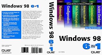 windows 98 6 in 1 1st edition jane calabria 2744004596, 978-2744004599