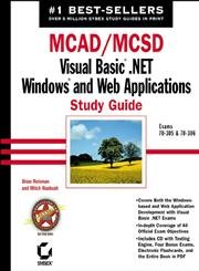 mcad/mcsd visual basic net windows and web applications study guide 1st edition brian reisman 0782141617,