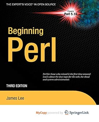 beginning perl 3rd edition james lee 1430270152, 978-1430270157