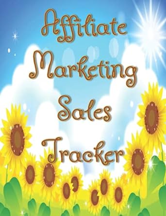 affiliate marketing sales tracker 1st edition tempest waters 979-8737850982