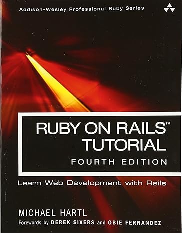 ruby on rails tutorial learn web development with rails 4th edition michael hartl 0134598628, 978-0134598628