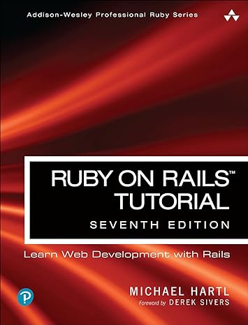 ruby on rails tutorial learn web development with rails 7th edition michael hartl 013804984x, 978-0138049843