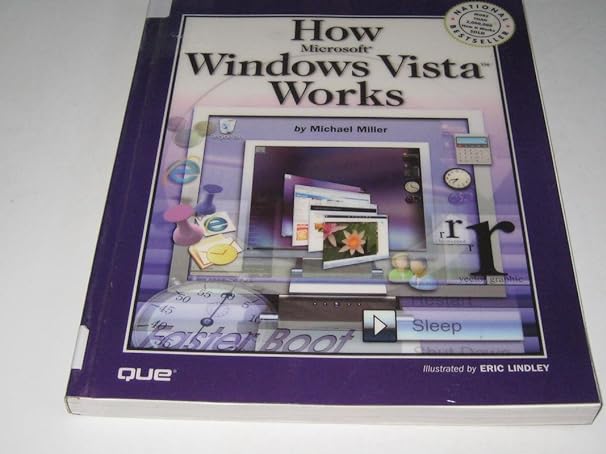 how microsoft windows vista works 1st edition michael miller ,eric lindley 0789735857, 978-0789735850