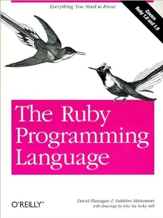 the ruby programming language 1st edition d flanagan 0596516177, 978-0596516178