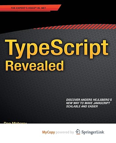 typescript revealed 1st edition dan maharry 143025727x, 978-1430257271