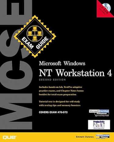 microsoft windows nt workstation 4 2nd edition emmett dulaney 0789722623, 978-0789722621