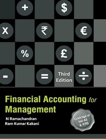 financial accounting for management 3rd edition n ramachandran 1259004694, 978-1259004698
