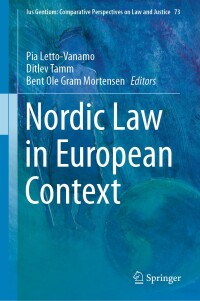 nordic law in european context 1st edition pia letto vanamo 3030030059, 9783030030056