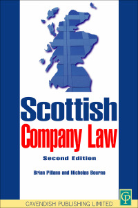 scottish company law 1st edition brian pillans, nicholas bourne 1138409227, 9781138409224