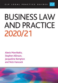 business law and practice 2020/2021 20th edition alexis mavrikakis , stephen allinson , jacqueline kempton ,