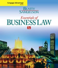 essentials of business law 5th edition jeffrey f. beatty, susan s. samuelson 1285427009, 9781285427003