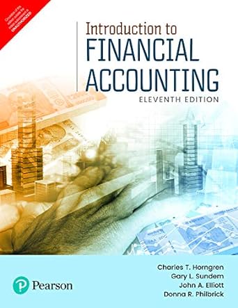 introduction to financial accounting 11th edition charles t. horngren and et all. 9352862473, 978-9352862474
