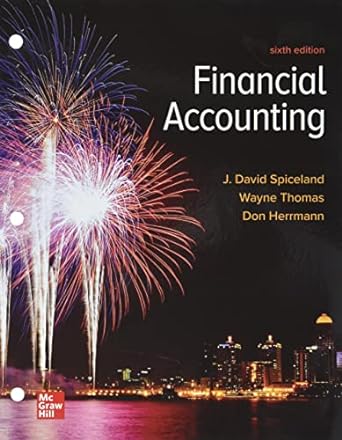 financial accounting 6th edition david spiceland 1265889716, 978-1265889715