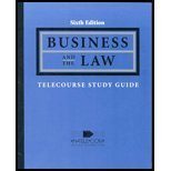 business and the law telecourse study guide 6th edition michael d. hiscox 0324203101, 9780324203103