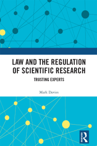 law and the regulation of scientific research 1st edition mark davies 1032320702, 9781032320700