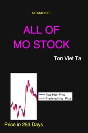 all of mo stock price in 253 days 1st edition ton viet ta 979-8373475624