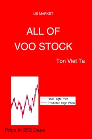 all of voo stock price in 253 days 1st edition ton viet ta 979-8388288875