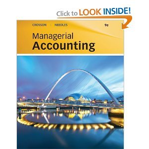managerial accounting 9th edition crosson b00650wabq