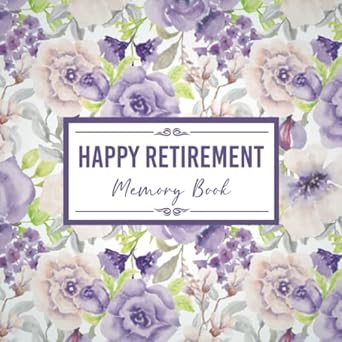 retirement guest book happy retirement message book we will miss you keepsake retirement party memory book
