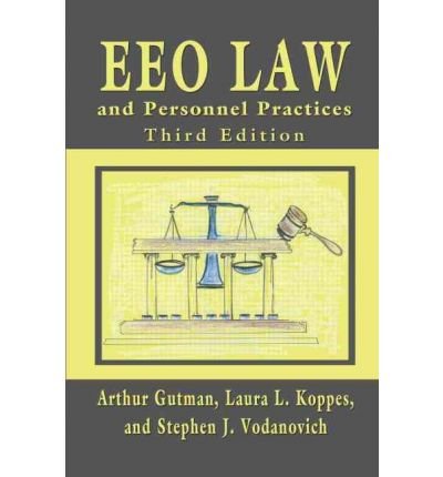 eeo law and personnel practices common 1st edition arthur gutman b00fdvgvou