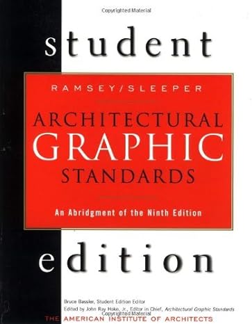 architectural graphic standards 9th edition charles george ramsey ,harold reeve sleeper ,john ray hoke, jr.