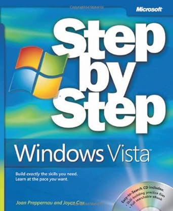 Microsoft Windows Vista Step By Step