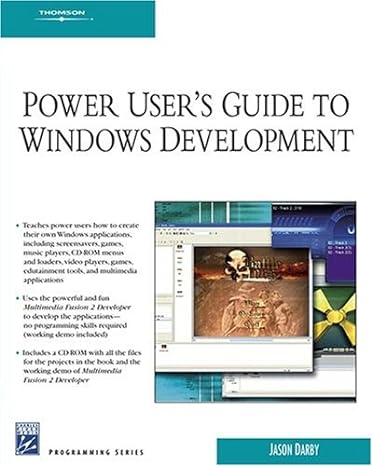 power users guide to windows development 1st edition jason darby 1584505184, 978-1584505181