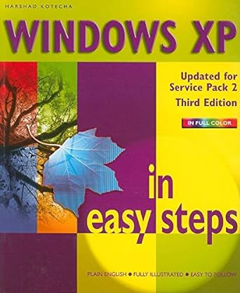 windows xp updated for service pack 2 in easy steps 3rd edition harshad kotecha 1840782870, 978-1840782875