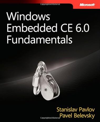 windows embedded ce 6 0 fundamentals 1st edition stanislav pavlov ,pavel belevsky 0735626251, 978-0735626256