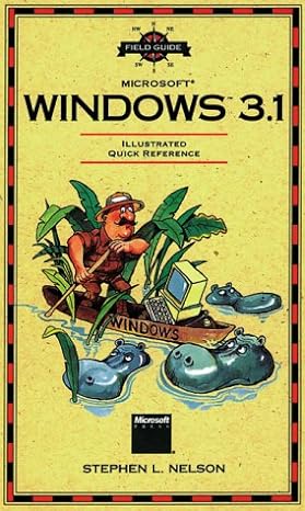 microsoft windows 3 1 illustrated quick reference 1st edition stephen l nelson ,steven l nelson 1556156405,