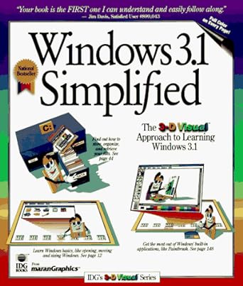 windows 3 1 simplified 1st edition marangraphics' development group 1568846541, 978-1568846545