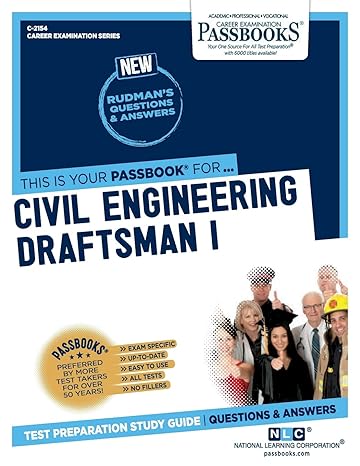civil engineering draftsman i 1st edition national learning corporation 1731821549, 978-1731821546