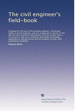 the civil engineers field book 1st edition edward butts b0039utu4k