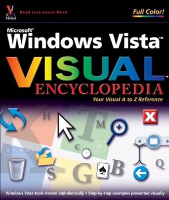microsoft windows vista visual encyclopedia your visual a to z reference 1st edition kate shoup ,kate j chase