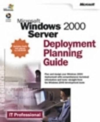 microsoft windows 2000 server deployment planning guide 1st edition corporation microsoft corporation