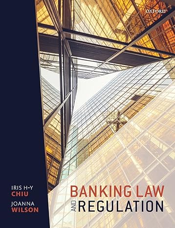 banking law and regulation 1st edition iris h-y chiu ,joanna wilson 0198784724, 978-0198784722