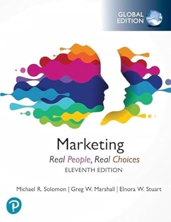 marketing real people real choices 11th global edition michael solomon ,greg marshall ,elnora stuart