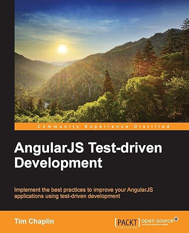 angularjs test driven development implement the best practices to improve your angularjs applications using