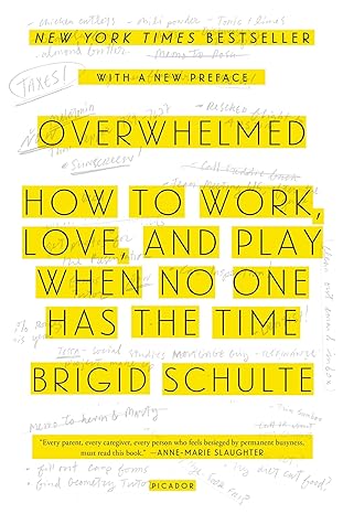 overwhelmed how to work love and play ta when no one has the time 1st edition brigid schulte 1250062381