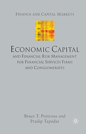 economic capital and financial risk management for financial services firms and conglomerates 1st edition b.